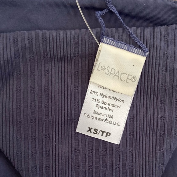 NWT L*Space Classic Camacho Pointelle Rib Hipster Bikini Bottom Womens Size XS - Picture 10 of 13